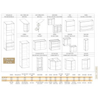 Кухня модульна Паула Меблі Сервіс